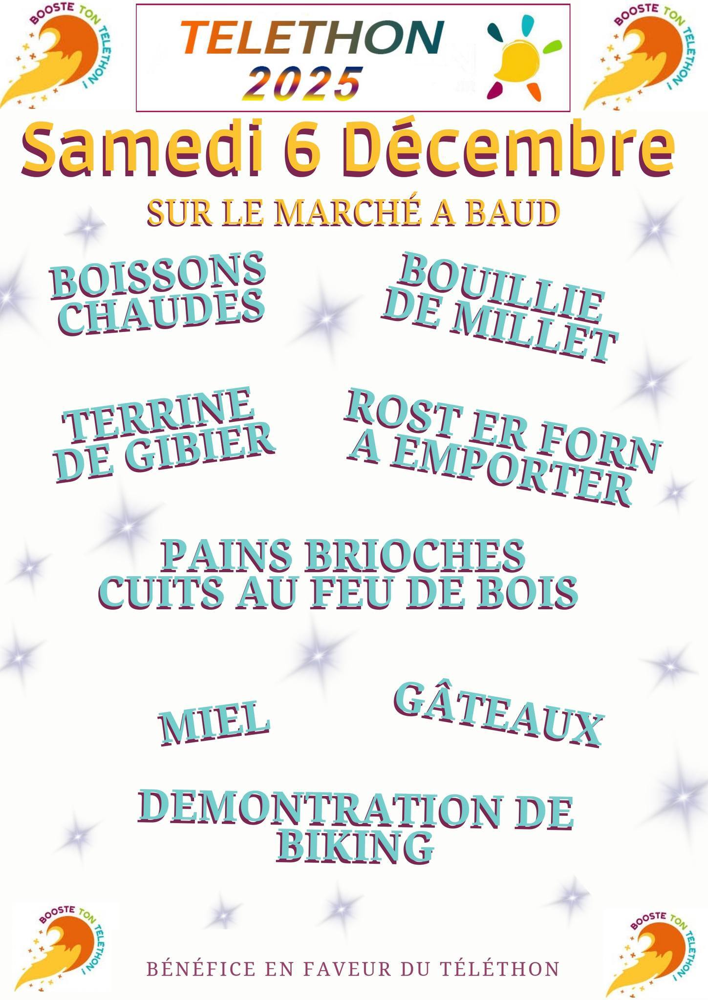 25_téléthon_marché de Baud_Baud