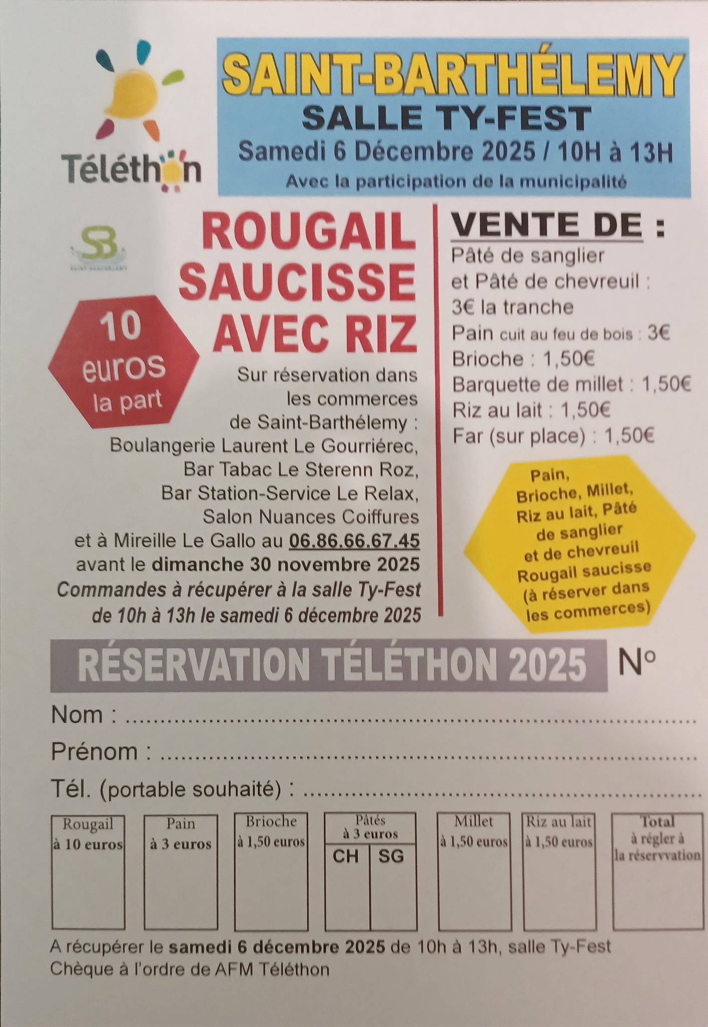 25_téléthon_rougail saucisse_Saint-Barthélemy