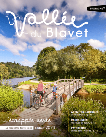 Couverture magazine Vallée du Blavet Tourisme 2023