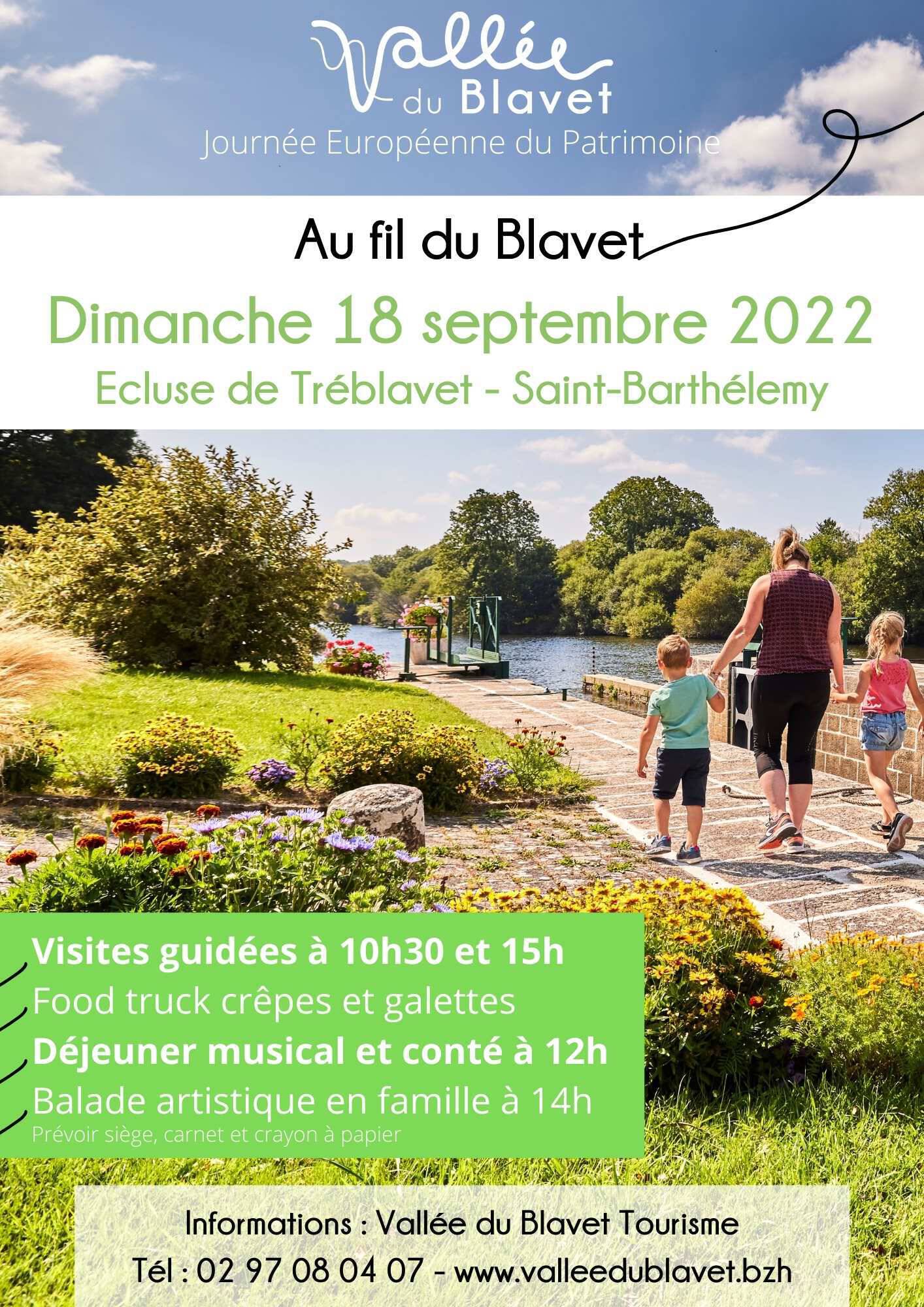 Journée du patrimoine 2022 Tréblavet