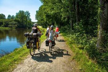 balade en vélo sur le chemin de halage du Blavet ortb©S.Bourcier