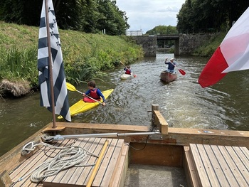De toue temps_croisière Blavet_canal Nantes à Brest_Toue halage_Pontivy (2)©D.R.