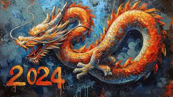Dragon nouvel an chinois