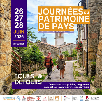 Journées du Patrimoine de Pays et de Moulins 2026