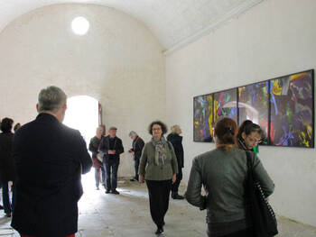 L'art dans les chapelles F. Chevalier,Les plaisirs chapelle Saint-Drédeno, Saint-Gérand, 2017©adc