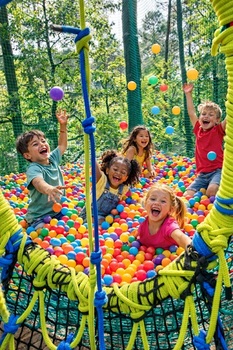 Parc de loisirs_Mer de filets_Ludana Parc_Camors